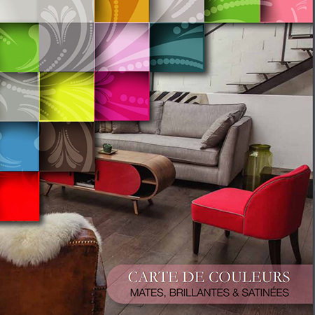 Catalogues carte de couleurs